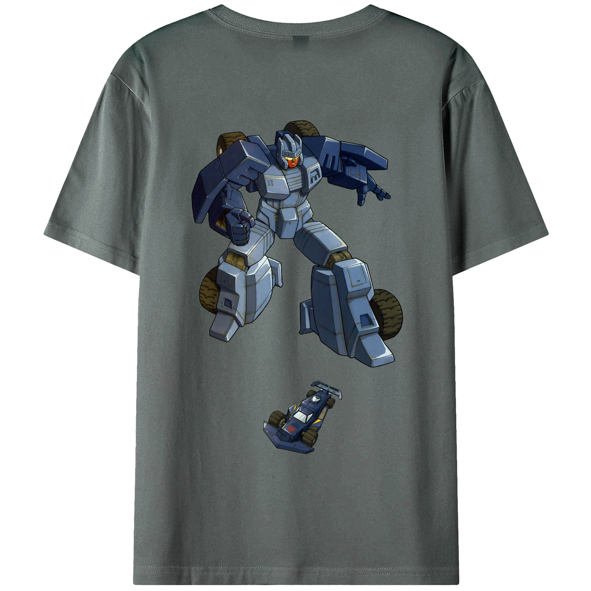 （画像用）  綿100％ メンズ半袖Tシャツ（バックプリント） 通気性